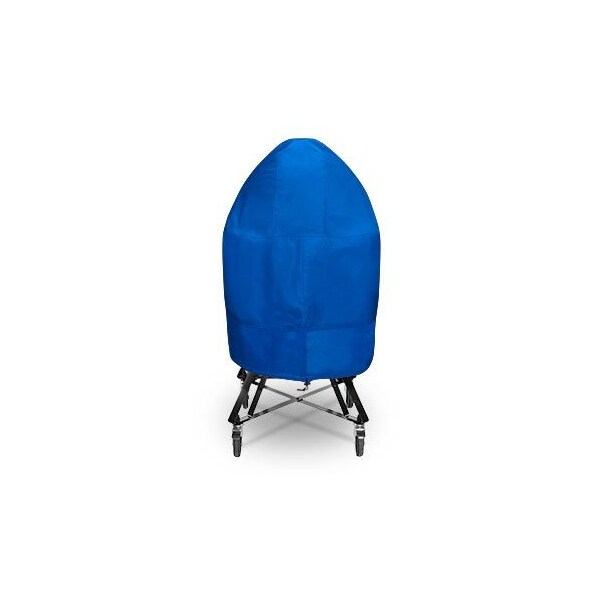 Eevelle Meridian Komado Ceramic Grill Cover, Royal Blue, 22 in L x 22 in W x 40 in H MDBCGL-RYL - main